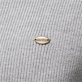 abordables Pull col rond-nouveaux cardigans à fermeture éclair en coton d&#039;automne pour hommes mode décontracté social hommes pulls col haut chaud hiver pull tricoté hommes