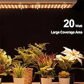 cheap Plant Growing Lights-LED Plant Grow Light Full Spectrum for Indoor Nursery Light Plant Coloring Timed Dimming Grow Light Panel
