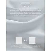 economico Collezione d&#039;elite-Set copripiumino da 4 pezzi, 100% cotone biologico, tessuto morbido e traspirante, include copripiumino e federe per un sonno confortevole.