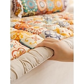 abordables Housse de canapé-Housse de canapé Géométrique Imprimé Polyester / Polyester / Coton Literie