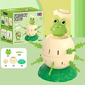 cheap Gags &amp; Practical Joke Toys-Mini Penguin Pirate Bucket Toy - Interactive Parent-Child Game for Kids, Fun Board Game, Competitive Play, Halloween and Christmas Gift Idea