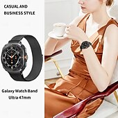 levne Pásky na hodinky Samsung-2 ks Pásek hodinek pro Samsung Galaxy Watch 7/6/5/4  40/44mm, Watch 5 Pro 45mm, Watch 6 Classic 43/47mm, Watch 4 Classic 42/46mm Sledujte Ultra Nerez Výměna, nahrazení Popruh s nástrojem pro