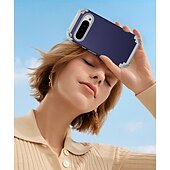 abordables Coques autres téléphones-téléphone Coque Pour Pixel 9 Pro Pixel 9 Pro XL Pixel 8 Pro Pixel 8 Pixel 7 Pixel 7 Pro Pixel 6 Pixel 6 Pro Coque Arriere Magnétique Prise en charge de la charge sans fil Antichoc Rétro PC Silicone