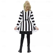 levne Klasický horor-Beetlejuice Zombie Lydia Deetzová Kostým Dětské Dospělé Dámské Dívčí Horor Výkon Párty předvečer Všech svatých Karneval Jednoduchý karnevalový kostým