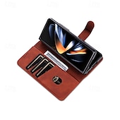 cheap iPhone Cases-Phone Case For Z Fold 6 Z Fold 4 Z Fold 3 iPhone 16 Pro Max Plus iPhone 15 Pro Max Plus iPhone 14 13 12 11 Pro Max Plus Mini Back Cover with Stand Holder Card Slot Shockproof Retro PU Leather
