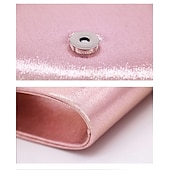 olcso Retikülök és estélyi táskák-női crossbody táska clutch táskák pu bőr esti menyasszonyi esküvőre láncos csillogó fényű divat ezüst fekete rózsaszínben