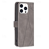 cheap iPhone Cases-Phone Case For iPhone 16 Pro Max Plus iPhone 15 Pro Max Plus iPhone 14 13 12 11 Pro Max Plus Mini Wallet Case with Stand Holder Card Slot Shockproof Retro TPU PU Leather