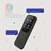 cheap Computer Peripherals-Language Translation Device Two-way Real-time Voice Translation Supports 138 Languages Accurate Offline And Recording 2 Hd Inch Touch Screen For Travel Business And Study