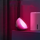 economico Luci intelligenti-Lampada da tavolo portatile LED Smart Light con atmosfere Bluetooth lampada da scrivania intelligente WiFi controllata vocalmente lampada a ritmo musicale Tuya USB