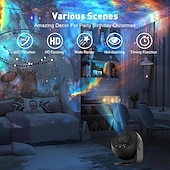 cheap Party Supplies-1pc 13-in-1 Multi-Functional Star Projector Night Light, Galaxy Planetarium Projector with Aurora Effect for Bedroom