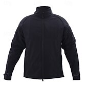 preiswerte Fleece &amp; 3 in 1 Jacken-Herren Outdoorjacke Soft Shell Jacke Wanderjacke Winter Draussen Patchwork warm Fleece-Futter Wasserdicht Windundurchlässig Vliesjacken Warme taktische Jacke Voller Reißverschluss Klettern Camping