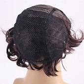 お買い得  コスプレ用ウィング-老人用ウィッグ、サイドに毛があるハゲのウィッグ、ハゲのウィッグ、大人用ハゲのウィッグ、100日間の学校コスチューム、コスプレコスチューム、ハロウィンパーティー用の短い合成ウィッグ