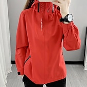 abordables Forros &amp; Chaquetas 3 en 1-Mujer Chaqueta para senderismo Invierno Al aire libre Impermeable Resistente al Viento Multi-bolsillo Cremallera delantera Chaqueta ligera Cremallera completa Camping / Senderismo / Espeleología