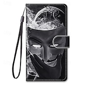 tanie Etui do iPhone&#039;ów-telefon Kılıf Na iPhone 11 Pro Max Osłona tylna Z podpórką z paskiem na nadgarstek Gniazdo karty Retro TPU Skóra PU