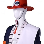 cheap Anime Costumes-Portgas·D· Ace Anime Cosplay Costume Cosplay Suits Halloween Carnival Masquerade Costume For Men's Adults'