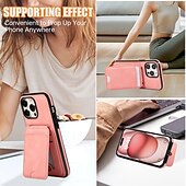 baratos Capas para iPhone-telefone Capinha Para iPhone 16 Pro Max Plus iPhone 15 Pro Max Plus iPhone 14 13 12 11 Pro Max Plus Mini SE Capa traseira Com Suporte Magnética com cordão Retro TPU Couro PU