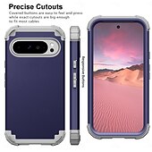 abordables Coques autres téléphones-téléphone Coque Pour Pixel 9 Pro Pixel 9 Pro XL Pixel 8 Pro Pixel 8 Pixel 7 Pixel 7 Pro Pixel 6 Pixel 6 Pro Coque Arriere Magnétique Prise en charge de la charge sans fil Antichoc Rétro PC Silicone