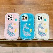 お買い得  iPhone用ケース-電話 ケース 用途 iPhone 15 プロマックスプラス iPhone 15 Pro Max iPhone 14 13 12 Pro Max Plus iPhone 14 Pro Max iPhone 13 Pro Max iPhone 12 Pro Max iPhone 11 Pro Max バックカバー スタンド付き 耐衝撃 レトロ風 TPU プラッシュ