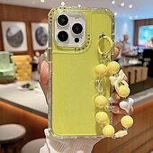 voordelige iPhone-hoesjes-telefoon hoesje Voor iPhone 16 Pro Max Plus iPhone 16 Pro Max iPhone 15 Pro Max Plus iPhone 15 14 Pro Max Plus iPhone 14 13 12 11 Pro Max Plus Achterkant met polsband Schokbestendig Retro TPU PC