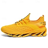 voordelige Herensneakers-herenmode hardloopsneakers, lichtgewicht ademende sportschoenen met unieke blade-zool, ideaal voor de sportschool, hardlopen en streetwear