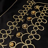 זול גותי-פאנק &amp; גותיות ימי הביניים סטימפונק חליפת ערב בלשית מעיל קרקס נסיך ערפדים תחפושות בגדי ריקוד גברים האלווין (ליל כל הקדושים) נשף מסכות הצגה מבוגרים מעיל