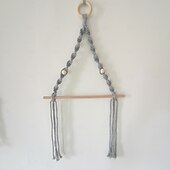 cheap Wall Accents-Towel Holder Eco-friendly Multifunctional Wood Cotton Rope Towel Storage Rack for Home