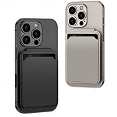 Недорогие Чехлы для iPhone-телефон Кейс для Назначение iPhone 16 Про Макс Плюс айфон 16 Айфон 15 Про Макс Плюс Кейс на заднюю панель со стендом Магнитный Поддержка беспроводной зарядки Ретро ТПУ Кожа PU