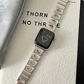 お買い得  Apple Watch Bands-Solo Loop と互換性があります Apple Watch ウォッチバンド 38mm 40mm 41mm 42mm 44mm 45mm 49mm 女性 グリッター素材 ブリンブリンダイヤモンド 合金 交換用時計バンド のために iwatch Ultra 2 Series 9 8 7 SE 6 5 4 3 2 1