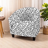 baratos Tampa da poltrona e capa de cadeira sem braço-capa para poltrona, capa protetora elástica e durável para móveis, para um visual moderno e elegante, ideal para decoração de sala de estar ou lounge