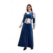 billiga Damdräkter-Krigare halloween Klänningar Festklädsel Karriär Dräkter Karnevalsdräkt Cosplay kostym Vuxna Dam Karnival Fest Enkla Halloween kostymer Klä ut