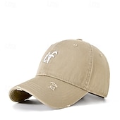 preiswerte Baseballkappe für Herren-Herren Cap Basecap Sonnenhut Kappe Schwarz Wein Polyester Bestickt Modisch Brautkleider schlicht Strasse Täglich Buchstabe Einstellbar Sonnenschutz Atmungsaktiv