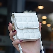 お買い得  サムスン用ケース-電話 ケース 用途 サムスンのギャラクシー ユニバーサル 女性用 女の子用 ストラップ付き 耐衝撃 レトロ風 PC メタル PUレザー