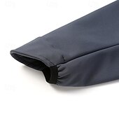 preiswerte Softshell-, Fleece- &amp; Wanderjacken-Herren Fleecejacke für Wanderer Winter Draussen Patchwork warm Fleece-Futter Wasserdicht Windundurchlässig Vliesjacken Voller Reißverschluss Klettern Camping / Wandern / Höhlenforschung Reisen