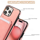 baratos Capas para iPhone-telefone Capinha Para iPhone 16 Pro Max Plus iPhone 15 Pro Max Plus iPhone 14 13 12 11 Pro Max Plus Mini SE Capa traseira Com Suporte Magnética com cordão Retro TPU Couro PU