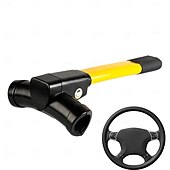 お買い得  自動車内装用アクセサリー-ステアリングホイール T ロック 車両セキュリティ ステアリングロック 盗難防止装置 ステアリング ステディファスト シールド セキュリティ トラベル ロック ギア 車 車両用