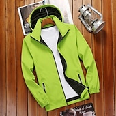 cheap Fleece &amp; 3 in 1 Jackets-Men&#039;s Softshell Jacket Hiking Jacket Outdoor Windproof Quick Dry Lightweight Jacket Windbreaker Jacket Traveling Black White Red Navy Blue Royal Blue