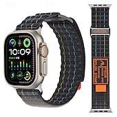 Χαμηλού Κόστους Ζώνες Apple Watch-Αθλητικό Μπρασελέ Συμβατό με Ζάντα ρολογιού Apple Watch 38mm 40mm 41mm 42mm 44mm 45mm 49mm Μεταλλικό κούμπωμα Ρυθμιζόμενο Αναπνέει Νάιλον Ανταλλακτικό λουράκι ρολογιού για iwatch Ultra 2 Series 9 8 7