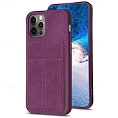 Χαμηλού Κόστους iPhone Θήκες-τηλέφωνο tok Για iPhone 15 Pro Max Plus iPhone 14 13 12 11 Pro Max X XR XS 8 7 Plus Θήκη κάρτας πορτοφολιού με βάση στήριξης Υποδοχή κάρτας Ρετρό TPU PU δέρμα