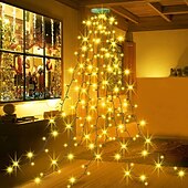 economico Plug in elettrico-elegante festa di nozze ricevimento 2m 280led albero di natale luci stringa con 8 modalità – bassa tensione sicura per 6-8 piedi alberi decorazione del festival