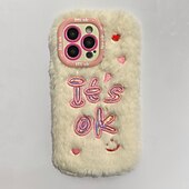 お買い得  iPhone用ケース-電話 ケース 用途 iPhone 15 Pro Max iPhone 15 14 Pro Max Plus iPhone 14 13 12 Pro Max Plus iPhone 14 Pro Max iPhone 13 Pro Max iPhone 12 Pro Max iPhone 11 Pro Max バックカバー スタンド付き 耐衝撃 レトロ風 TPU プラッシュ