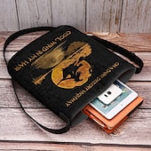 olcso Keresztpántos táskák-női halloween boszorkány mintás crossbody táska - kísérteties témájú válltáska halloween szerelmeseinek