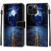 Недорогие Чехлы для iPhone-телефон Кейс для Назначение iPhone 15 Pro Max iPhone 14 13 12 11 Pro Max Plus iPhone 14 Pro Max Plus iPhone 13 12 11 Pro Max Кейс на заднюю панель со стендом с ремешком на запястье Разъем для карты