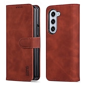 cheap iPhone Cases-Phone Case For Z Fold 6 Z Fold 4 Z Fold 3 iPhone 16 Pro Max Plus iPhone 15 Pro Max Plus iPhone 14 13 12 11 Pro Max Plus Mini Back Cover with Stand Holder Card Slot Shockproof Retro PU Leather