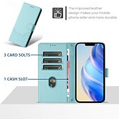 お買い得  iPhone用ケース-電話 ケース 用途 iPhone 16 iPhone15 iPhone 14 13 12 11 Pro Max Plus Mini SE ウォレットカードケース 磁石バックル ストラップ付き リストストラップ付き レトロ風 TPU PUレザー