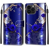 Недорогие Чехлы для iPhone-телефон Кейс для Назначение iPhone 15 Pro Max iPhone 14 13 12 11 Pro Max Plus iPhone 14 Pro Max Plus iPhone 13 12 11 Pro Max Кейс на заднюю панель со стендом с ремешком на запястье Разъем для карты