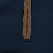 economico Felpe di base-Per uomo Felpa Felpa con cerniera a un quarto Nero Blu marino Cachi Grigio mezza cerniera Liscio Sportivo Giornaliero Per eventi Streetwear Fantastico Retrò Inverno Primavera &amp; Autunno Abbigliamento