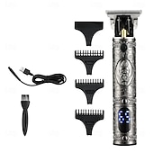 cheap Shaving &amp; Hair Removal-USB Rechargeable Baldheaded Hair Clipper Electric Hair Trimmer Cordless Shaver Trimmer Men Barber Hair Cutting Machine