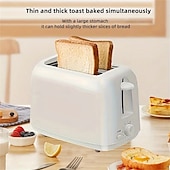 preiswerte Küchengeräte-2-Scheiben-Toaster Frühstückstoaster für zu Hause kleiner automatischer Multifunktionstoaster