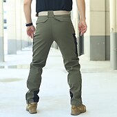 Χαμηλού Κόστους Στρατιωτικά παντελόνια-Ανδρικά Παντελόνια με τσέπες Παντελόνι Fleece Pantaloni Foiță Subțire Παντελόνι τακτικής Pantaloni de Drumeție Κουμπιά Πολλαπλή τσέπη Συνδυασμός Χρωμάτων Αδιάβροχη Ζεστό