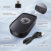 abordables Souris-Souris indétectable 5v 1a simulant le déplacement de la souris souris filaire sans fil compatible pour le réveil de l&#039;ordinateur pour garder le PC actif